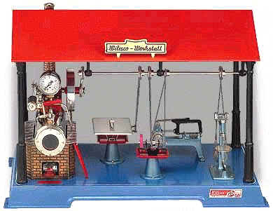 Wilesco model steam engine workshop D141